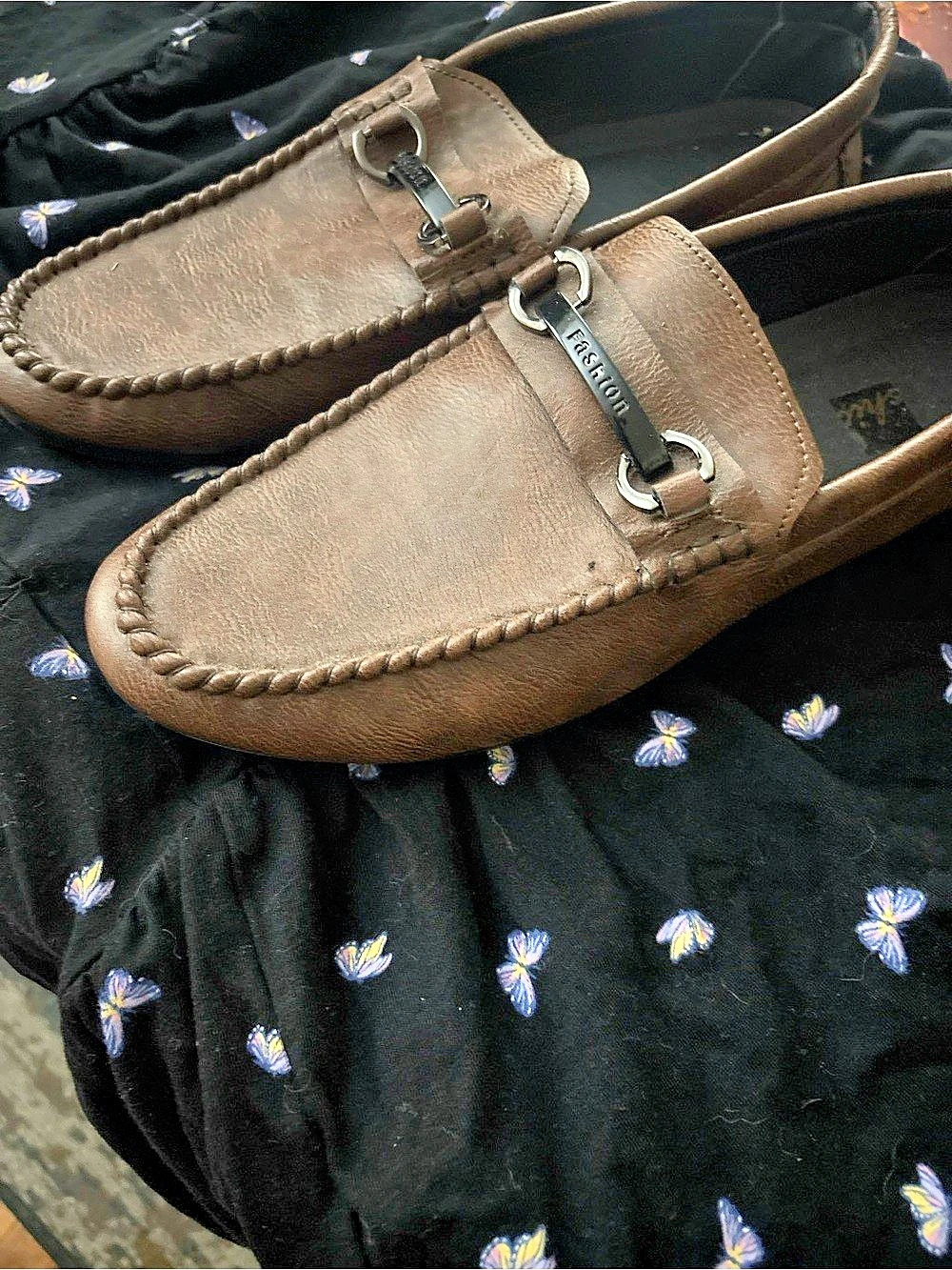 Brown Snaffle Moccasins